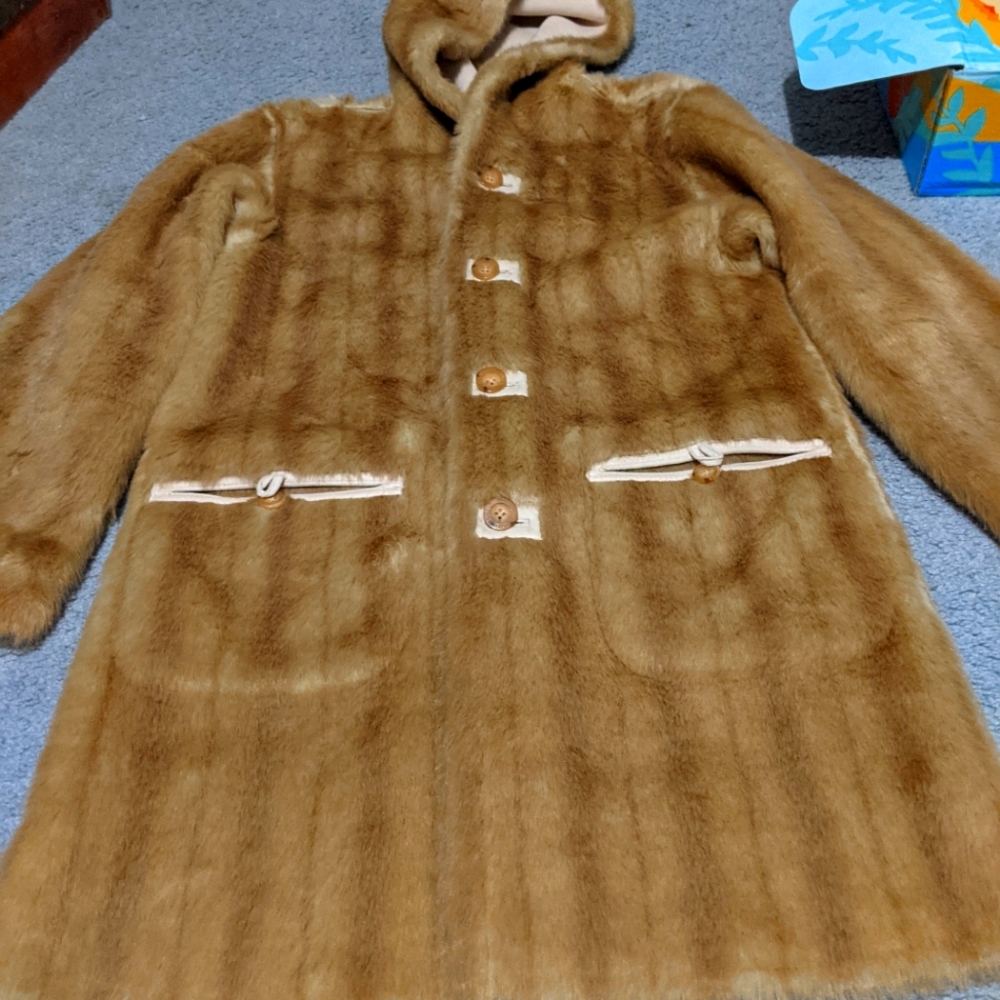 Reversible JONES NEW YORK SUEDE LIKE MID LENGTH COAT